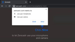 Zencastr-Allow-Mic-Access
