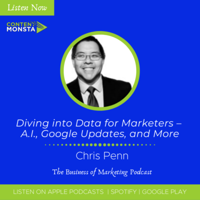 Christopher Penn on The Business of Marketing Podcast