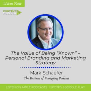 Mark Schaefer on The Business of Marketing Podcast