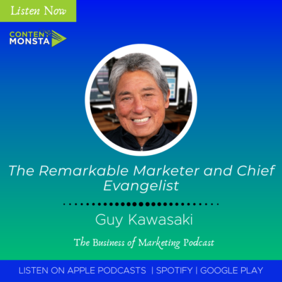 Guy Kawasaki - The Remarkable Marketer and Chief Evangelist