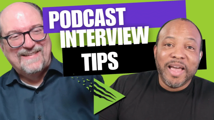 Podcast Interview Tips Article and YouTube featured image