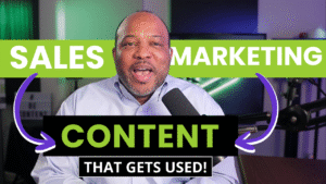 Marketing Content that Sales Uses