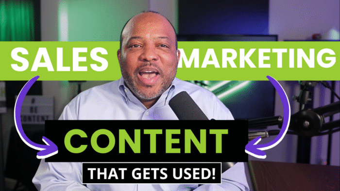 Marketing Content that Sales Uses