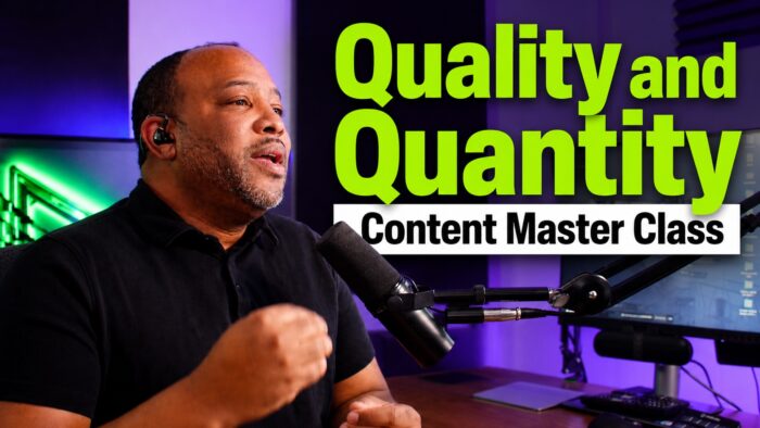 Quality and Quantity Master Class from A. Lee Judge